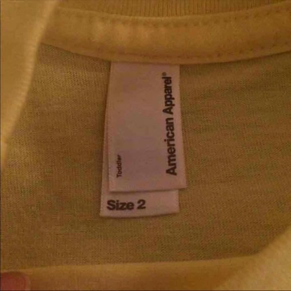 American Apparel Helvetica Alphabet “O” tee - Picture 2 of 2